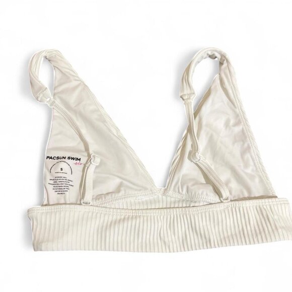 Pacsun bikini top size small white - Picture 2 of 2